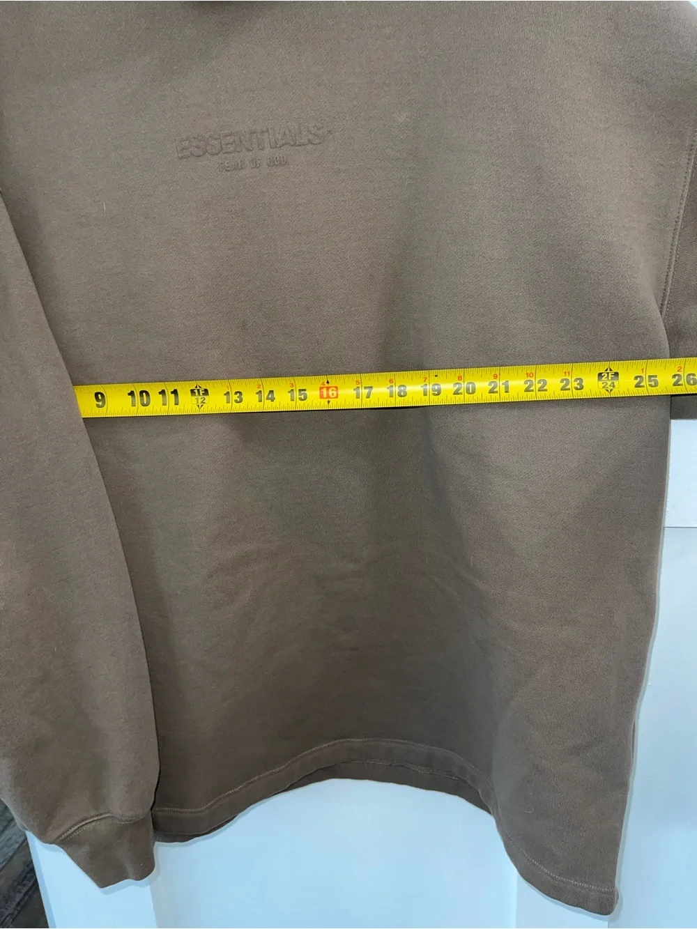 Fear Of God Essentials relaxed fit hoodie authentic size Large Men’s